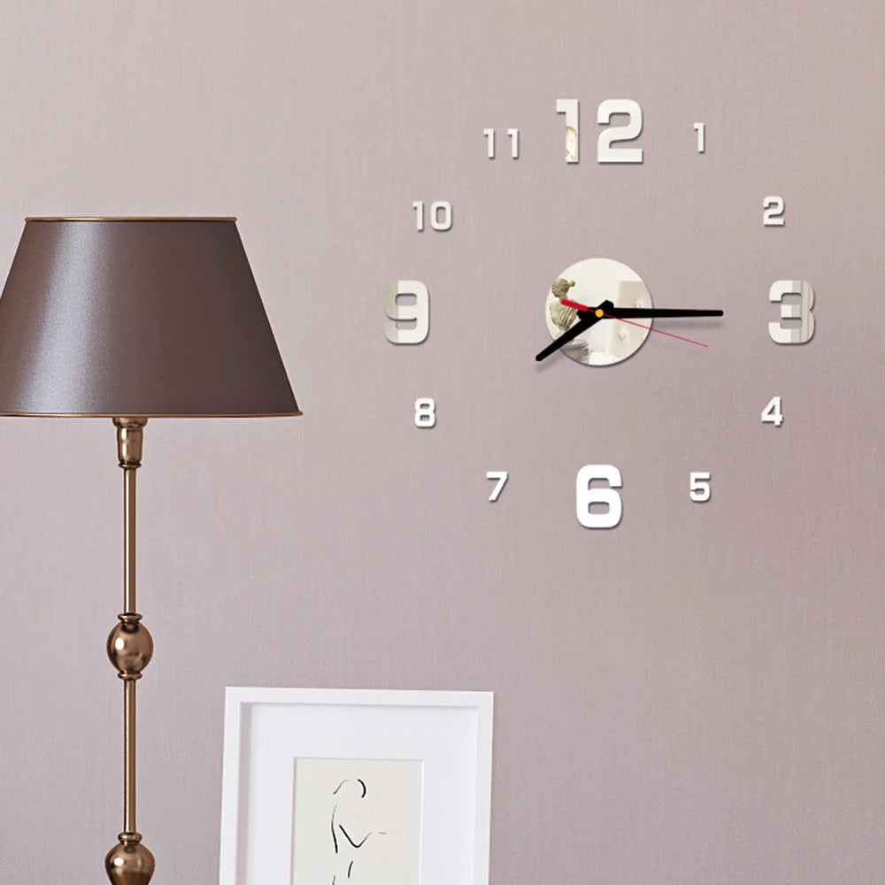 Reloj de Pared con Espejo